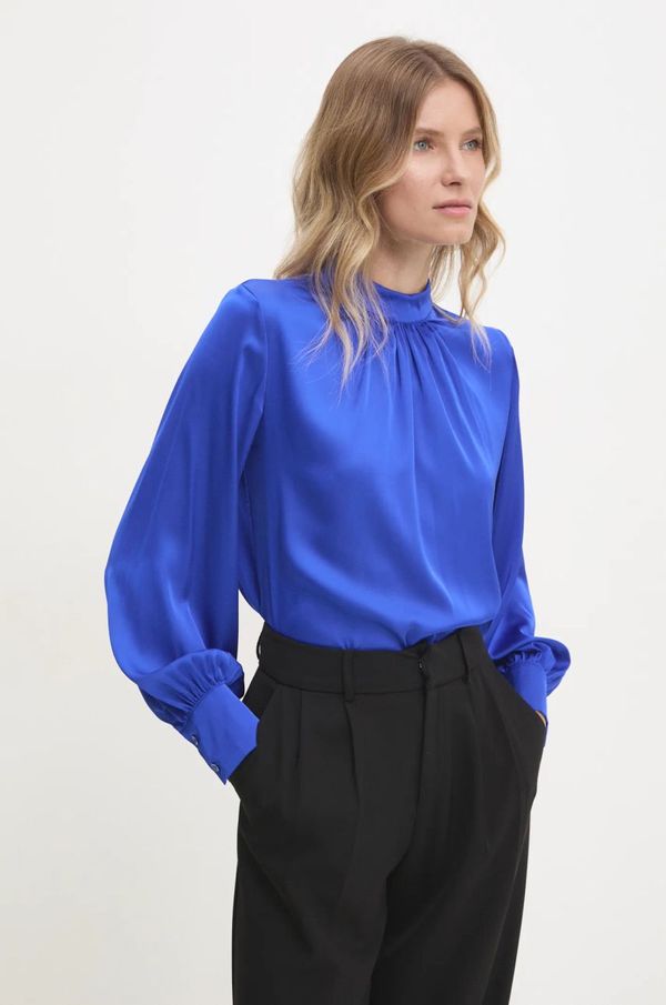 Answear Lab Bluza Answear Lab za žene, boja: tamno plava, bez uzorka