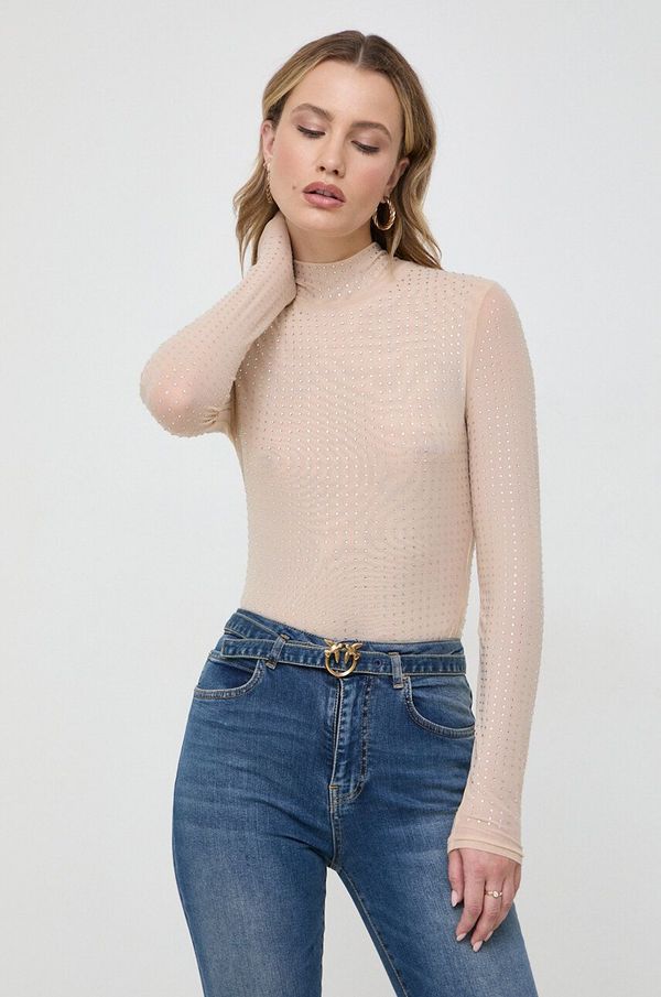 Bardot Bluza Bardot za žene, boja: bež, s poludolčevitom