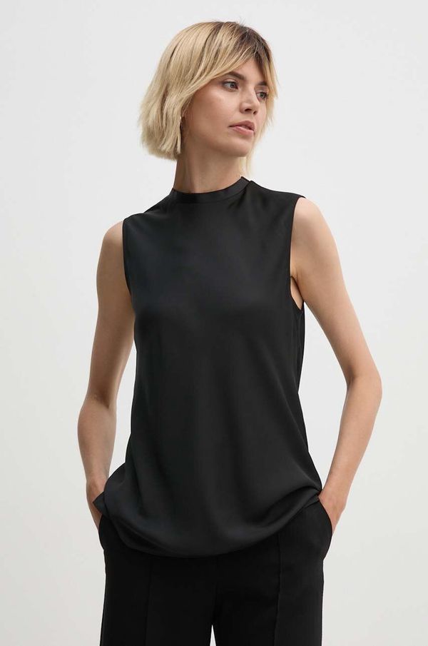 Calvin Klein Bluza Calvin Klein za žene, boja: crna, bez uzorka, K20K207289