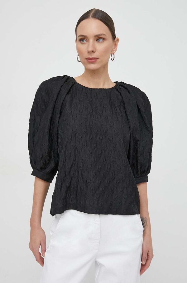 Custommade Bluza Custommade za žene, boja: crna, bez uzorka