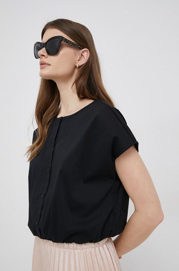 DKNY Bluza Dkny za žene, boja: crna, glatka