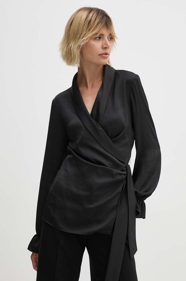Joseph Ribkoff Bluza Joseph Ribkoff za žene, boja: crna, bez uzorka, 243086