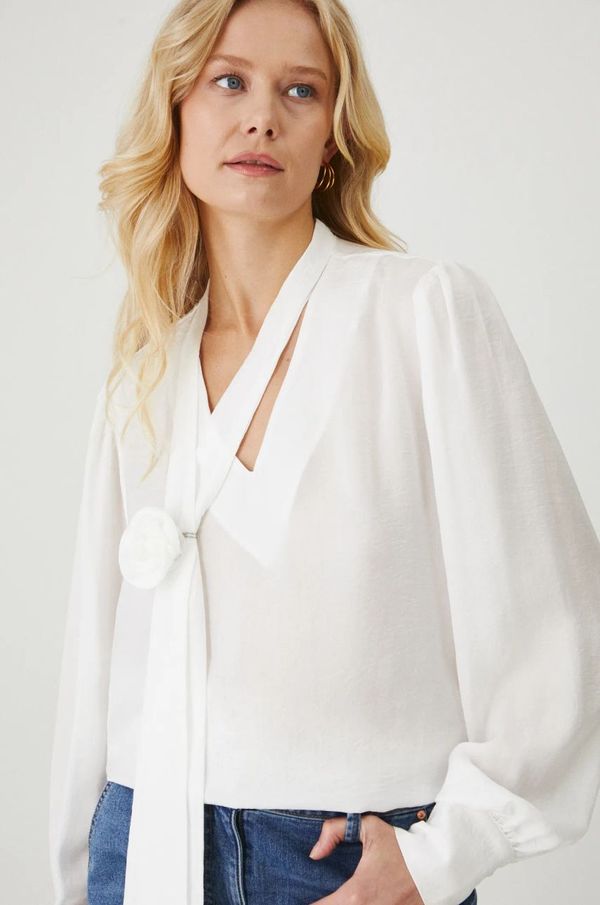 Medicine Bluza Medicine za žene, boja: bijela, bez uzorka