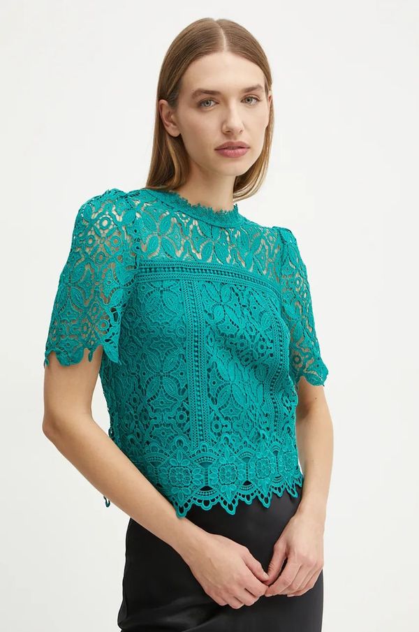 Morgan Bluza Morgan ORMAY za žene, boja: zelena, bez uzorka, ORMAY