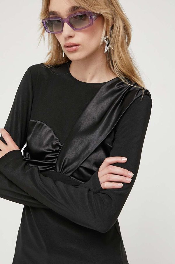 Stine Goya Bluza Stine Goya boja: crna, glatka