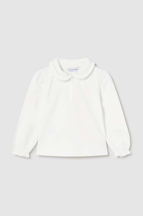 Mayoral Bluza za bebe Mayoral boja: bež, bez uzorka, 104