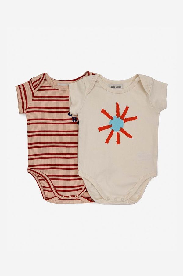 Bobo Choses Bodi za bebe Bobo Choses 2-pack