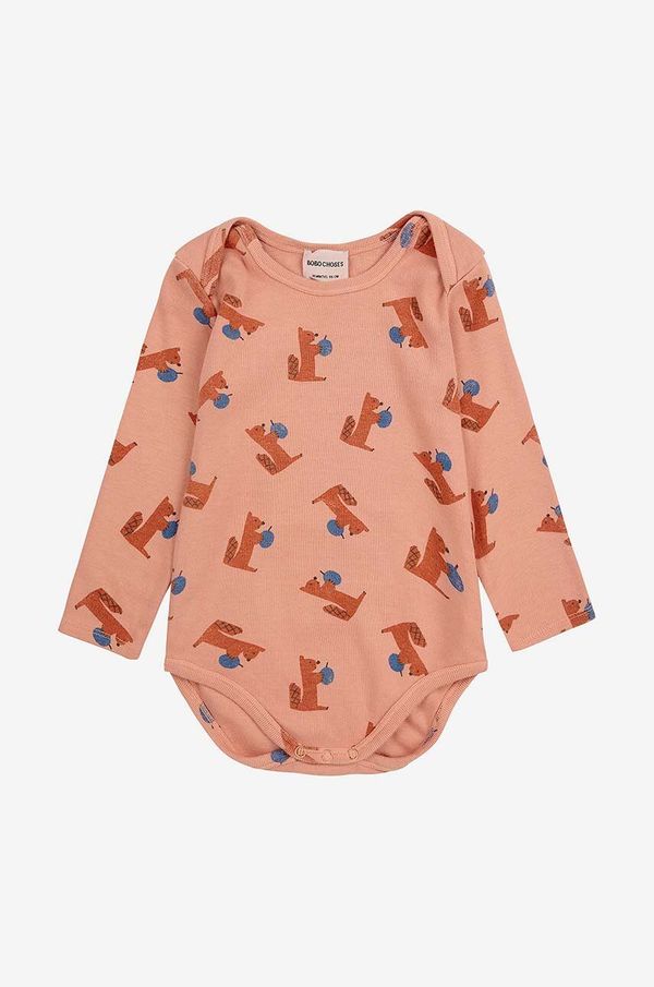 Bobo Choses Bodi za bebe Bobo Choses Hungry Squirrel 224AB009