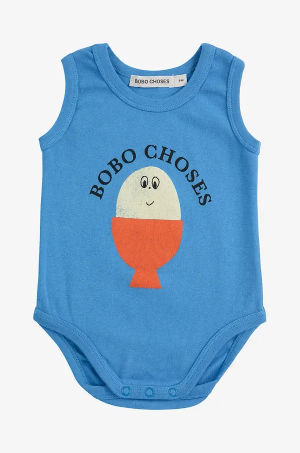 Bobo Choses Bodi za bebe Bobo Choses Morning Egg 125AB001