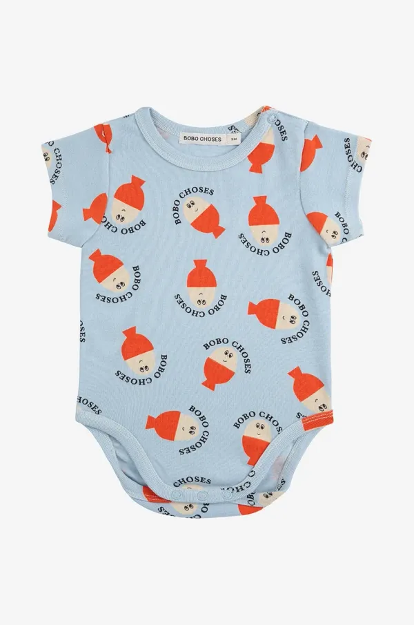 Bobo Choses Bodi za bebe Bobo Choses Morning Egg 125AB004