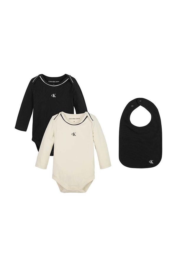 Calvin Klein Jeans Bodi za bebe Calvin Klein Jeans 2-pack