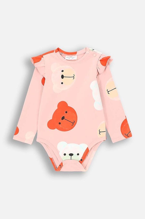 Coccodrillo Bodi za bebe Coccodrillo CUTE GIRL NEWBORN