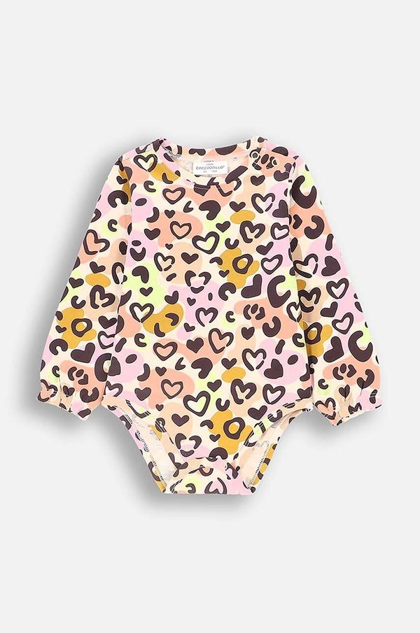Coccodrillo Bodi za bebe Coccodrillo PASTELOVE GIRL NEWBORN
