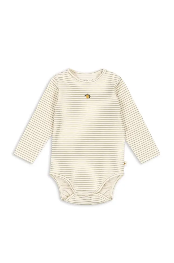Konges Sløjd Bodi za bebe Konges Sløjd BASIC LS BODY GOTS KS102244