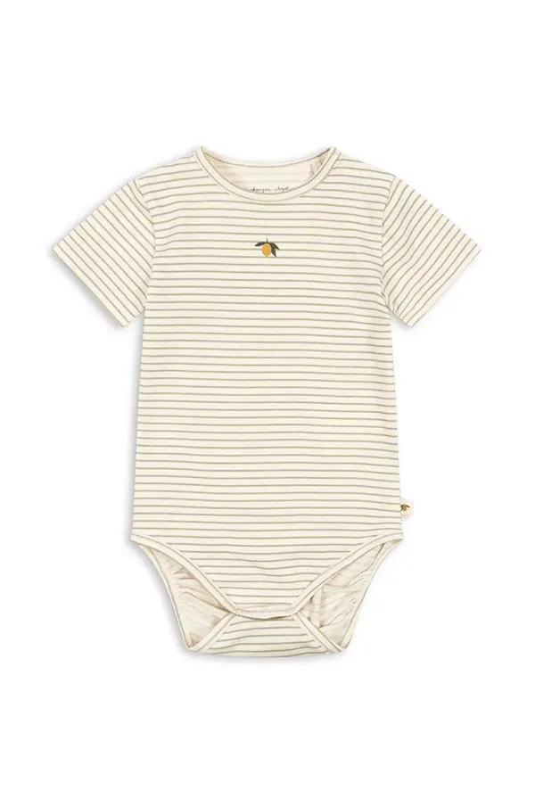 Konges Sløjd Bodi za bebe Konges Sløjd BASIC SS BODY GOTS KS102245