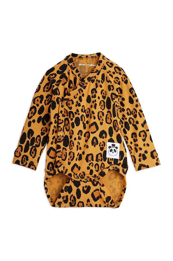Mini Rodini Bodi za bebe Mini Rodini boja: bež