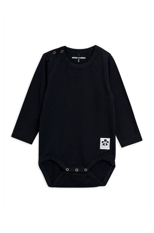 Mini Rodini Bodi za bebe Mini Rodini boja: crna