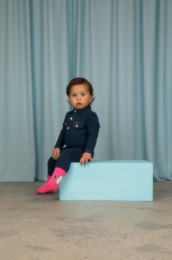 Mini Rodini Bodi za bebe Mini Rodini Mini Rodini x Wrangler
