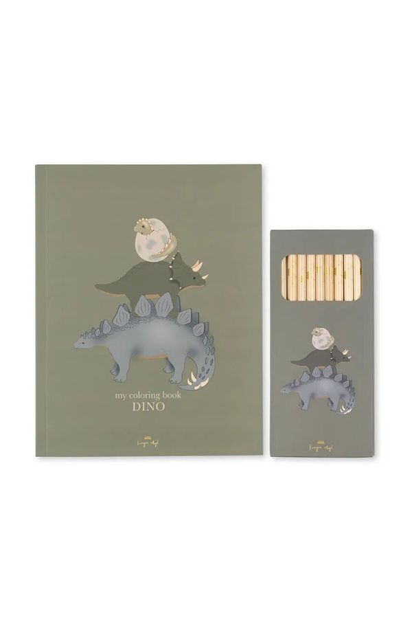 Konges Sløjd Bojanka Konges Sløjd COLORING BOOK AND CRAYONS KS101936