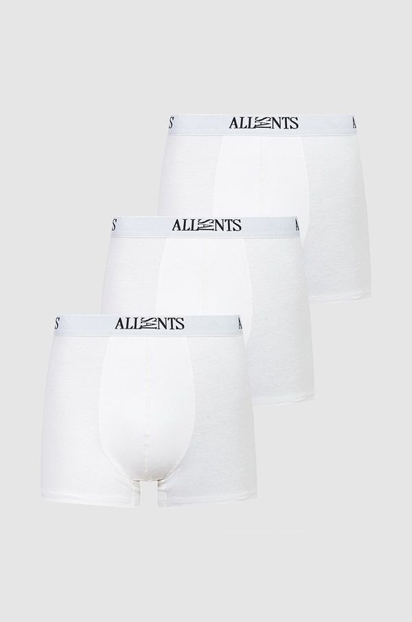 AllSaints Bokserice AllSaints za muškarce, boja: bijela