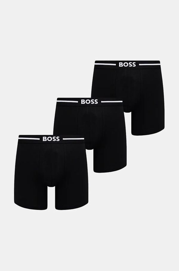 Boss Bokserice BOSS 3-pack za muškarce, boja: crna, 50510698