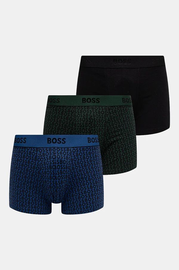 Boss Bokserice BOSS 3-pack za muškarce, boja: crna, 50524595