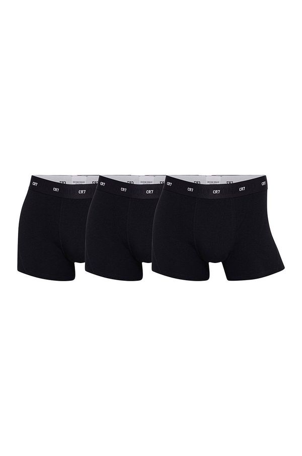 CR7 Cristiano Ronaldo Bokserice CR7 Cristiano Ronaldo (3-pack) za muškarce, boja: crna
