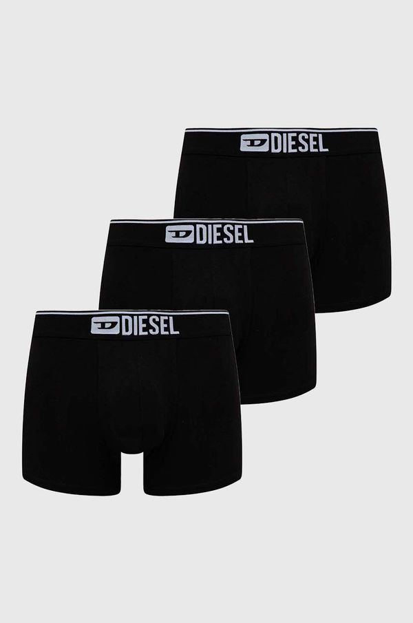 Diesel Bokserice Diesel 3-pack za muškarce, boja: crna