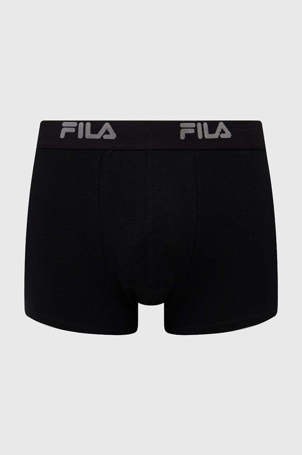 Fila Bokserice Fila za muškarce, boja: crna