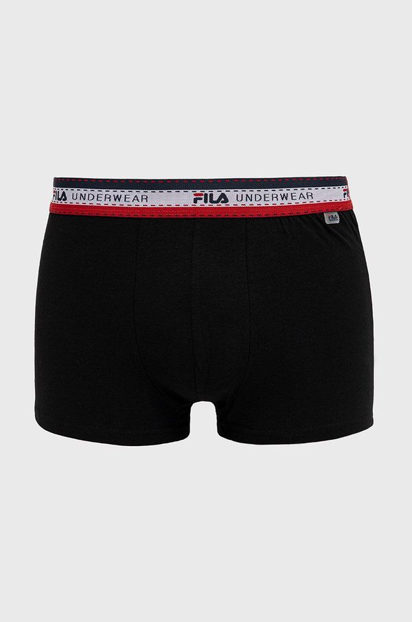 Fila Bokserice Fila za muškarce, boja: crna