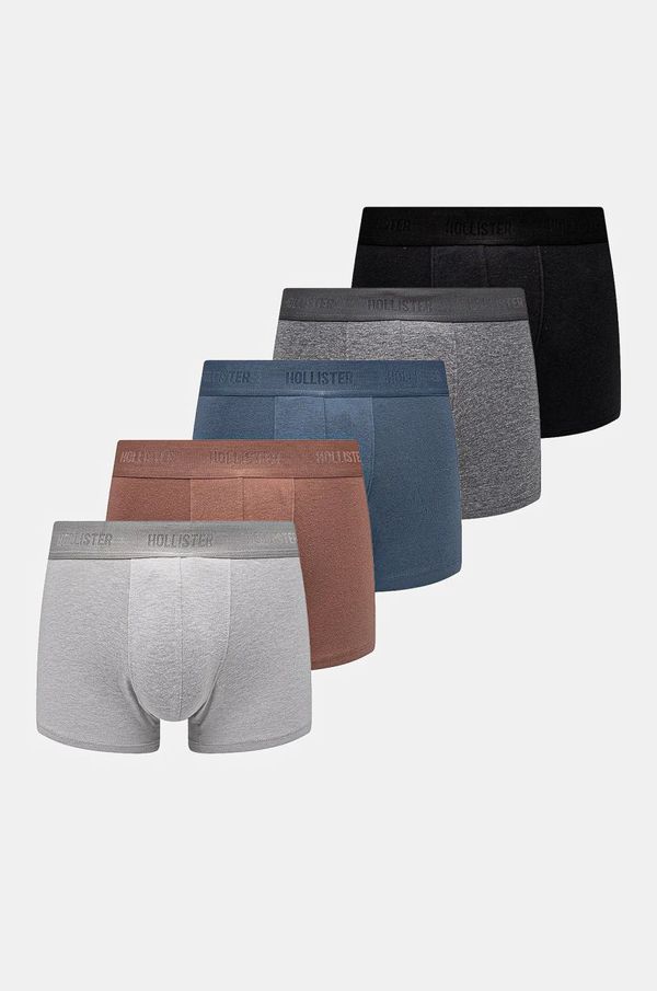 Hollister Co. Bokserice Hollister Co. 5-pack za muškarce, boja: bež, KI314-4015