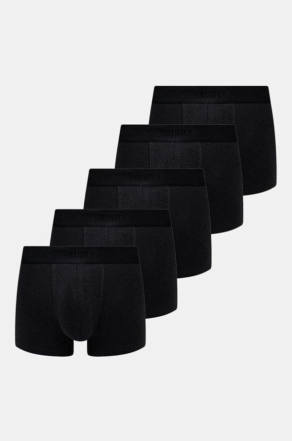 Hollister Co. Bokserice Hollister Co. 5-pack za muškarce, boja: crna, KI314-4002