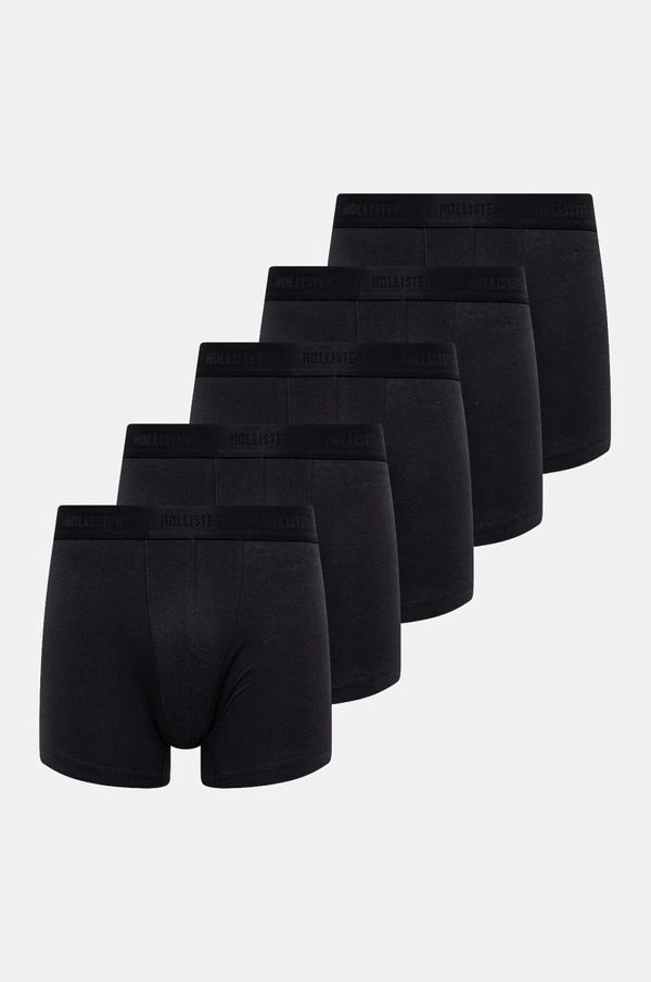 Hollister Co. Bokserice Hollister Co. 5-pack za muškarce, boja: crna, KI314-4016