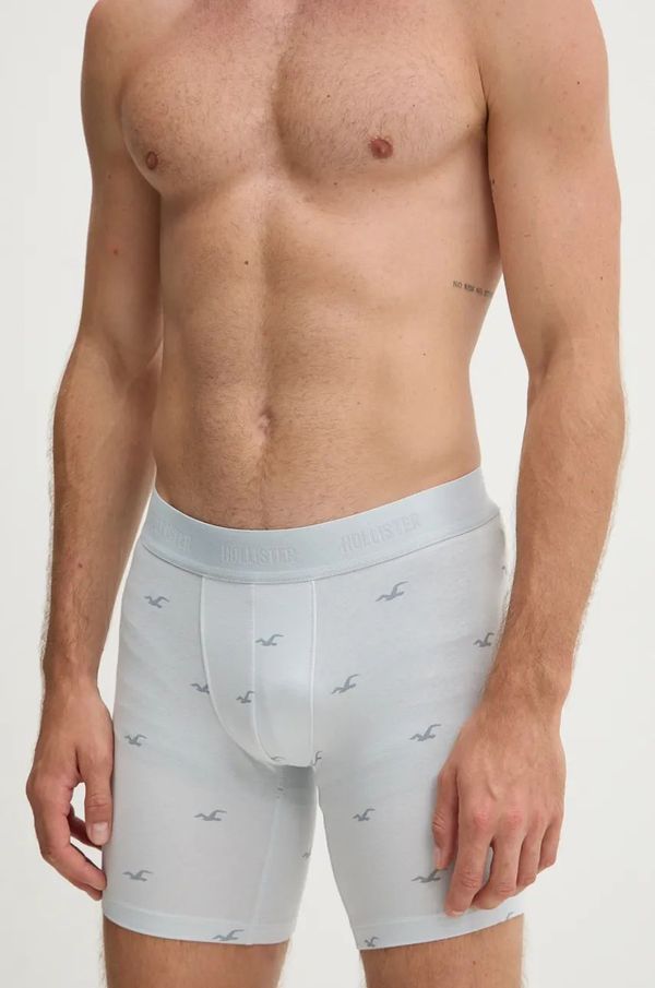 Hollister Co. Bokserice Hollister Co. 5-pack za muškarce, boja: siva, KI314-4022