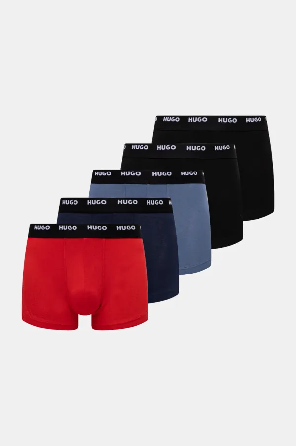 HUGO Bokserice HUGO 5-pack za muškarce, boja: crna, 50532619