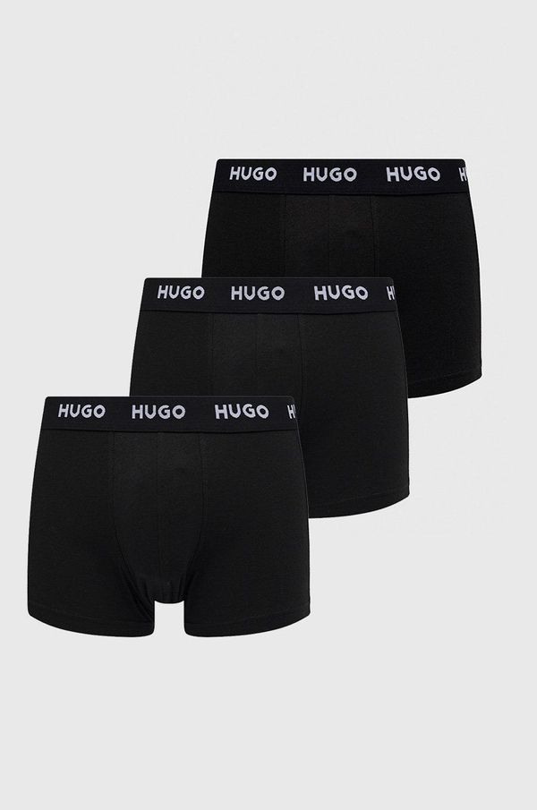 Hugo Bokserice HUGO za muškarce, boja: crna