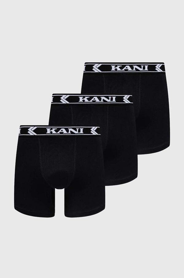 Karl Kani Bokserice Karl Kani 3-pack za muškarce, boja: crna