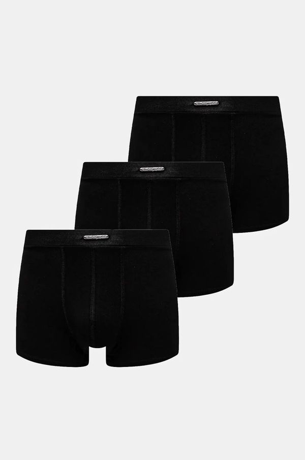 Karl Lagerfeld Bokserice Karl Lagerfeld 3-pack za muškarce, boja: crna, A1M47073
