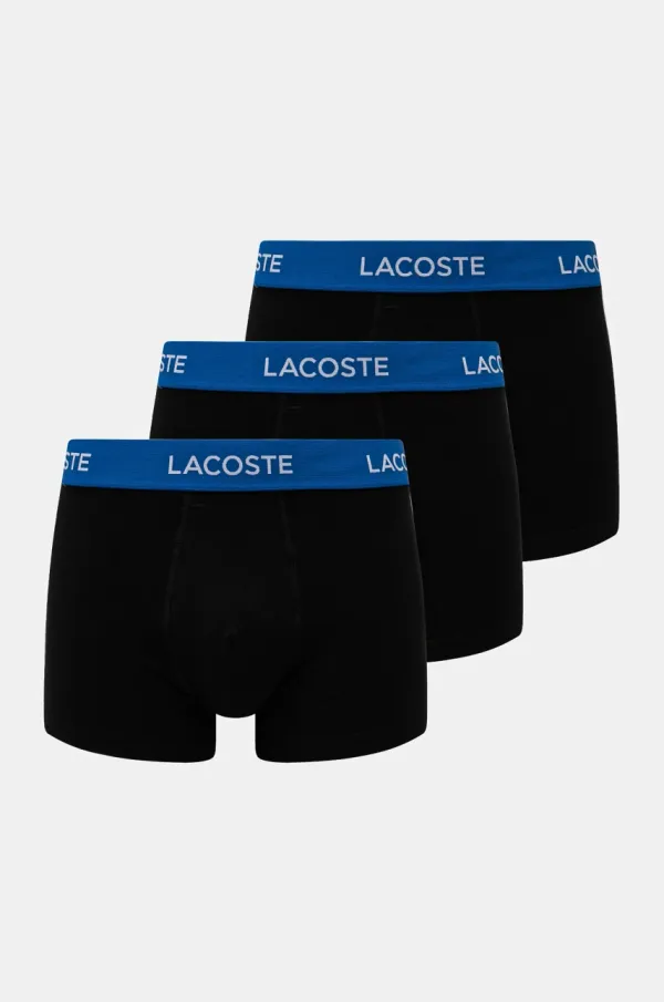 Lacoste Bokserice Lacoste 3-pack za muškarce, boja: crna, 5H8387