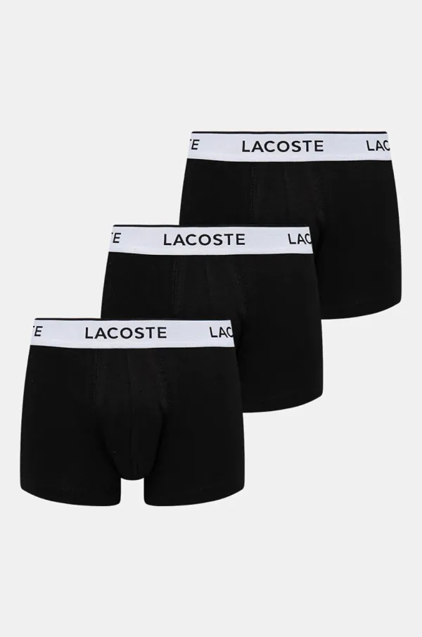 Lacoste Bokserice Lacoste 3-pack za muškarce, boja: siva, 5H2392