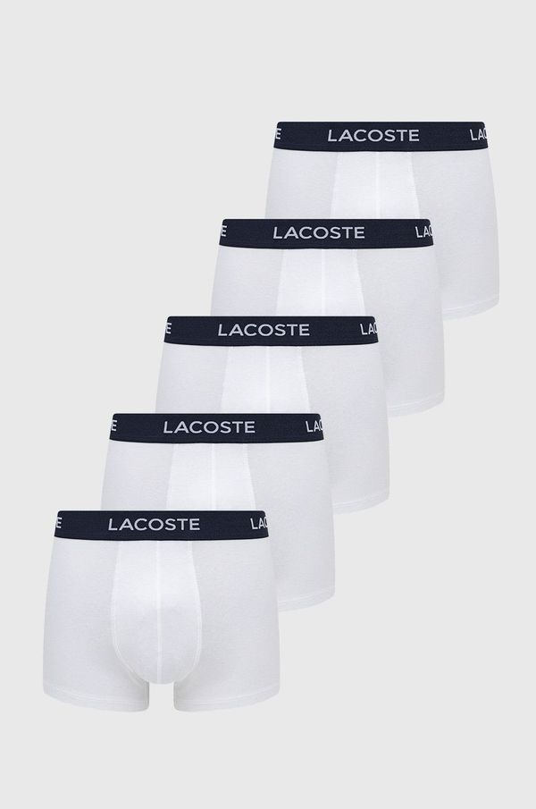 Lacoste Bokserice Lacoste za muškarce, boja: bijela