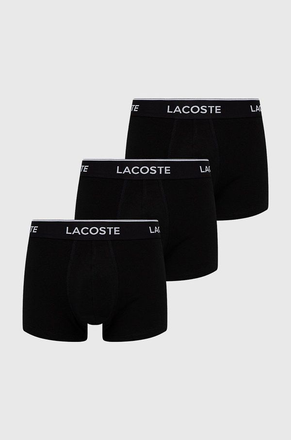 Lacoste Bokserice Lacoste za muškarce, boja: crna, 5H3389-NUA