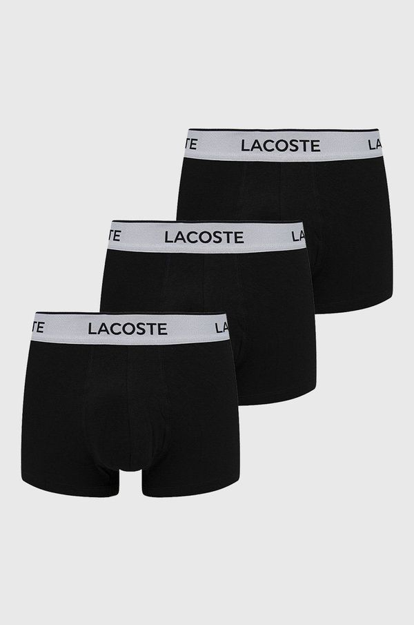Lacoste Bokserice Lacoste za muškarce, boja: crna