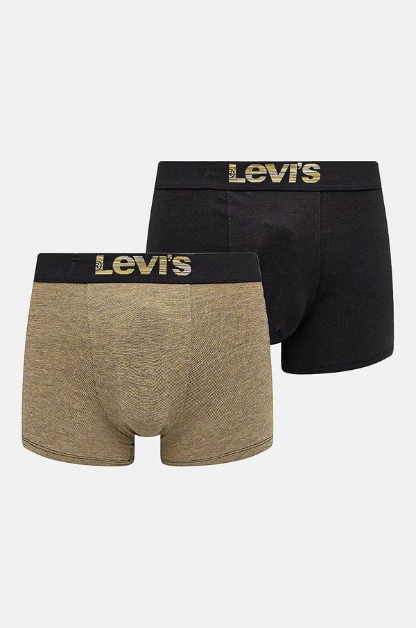 Levi's Bokserice Levi's 2-pack za muškarce, boja: crna, 37149-1001