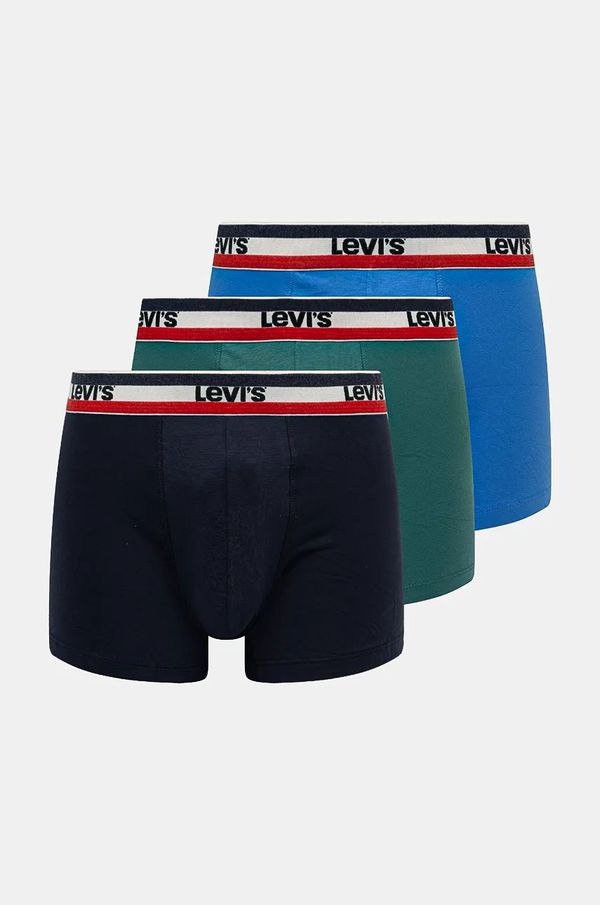Levi's Bokserice Levi's 2-pack za muškarce, boja: zelena, 37149-1000