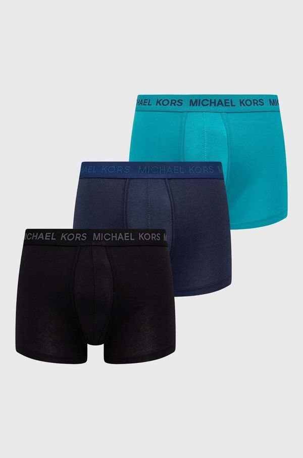 Michael Kors Bokserice Michael Kors 3-pack za muškarce, boja: tirkizna