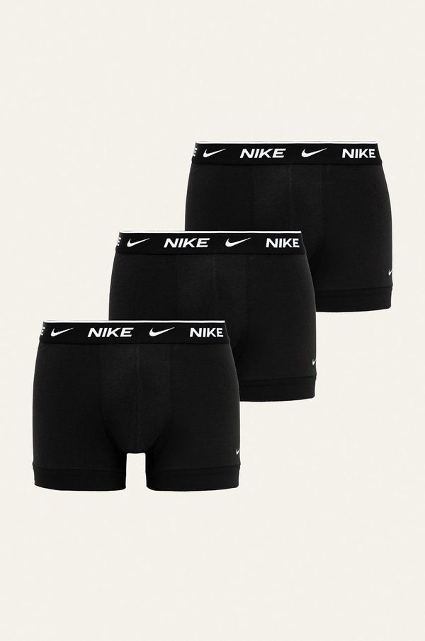 Nike Bokserice Nike za muškarce, boja: crna