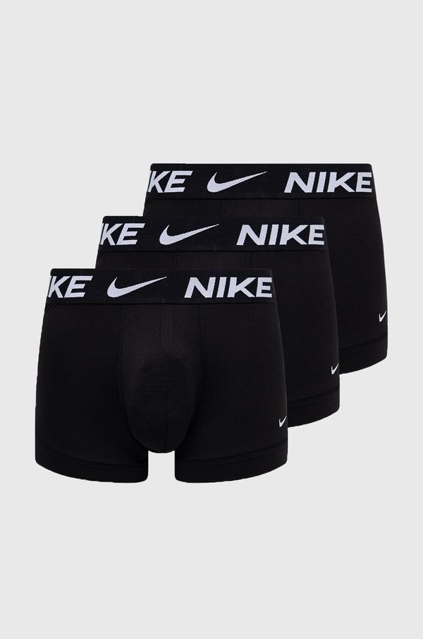 Nike Bokserice Nike za muškarce, boja: crna