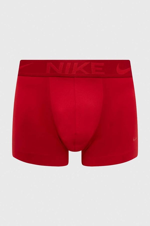 Nike Bokserice Nike za muškarce, boja: crvena