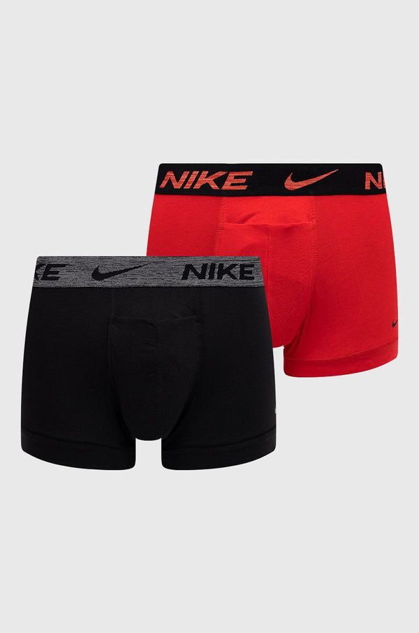 Nike Bokserice Nike za muškarce, boja: crvena